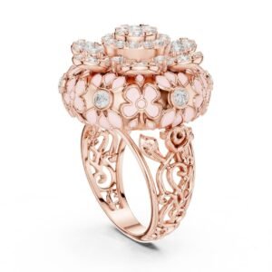 Flower Cocktail ring